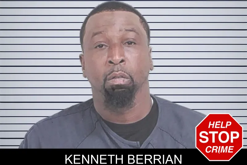 Kenneth Berrian mugshot