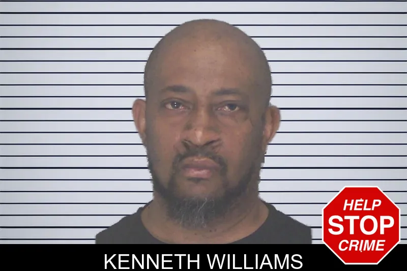 Kenneth Williams mugshot