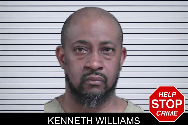 Kenneth Williams mugshot