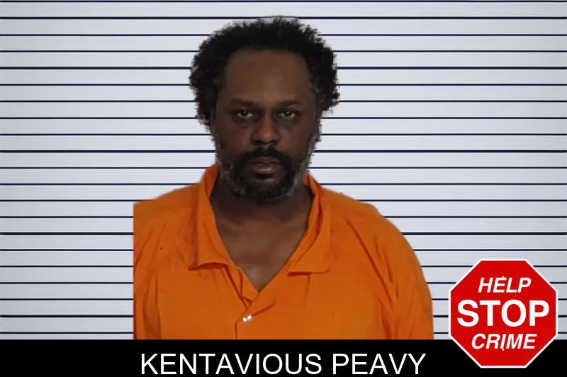 Kentavious Peavy mugshot