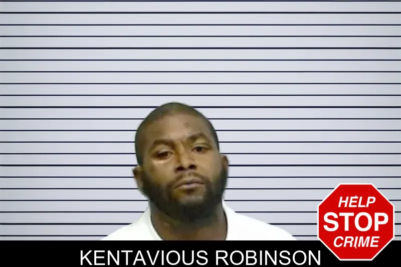 Kentavious Robinson mugshot