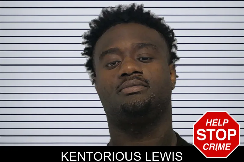 Kentorious Lewis mugshot