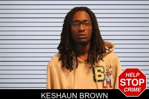 Keshaun Brown mugshot