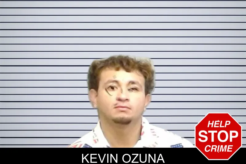 Kevin Ozuna mugshot