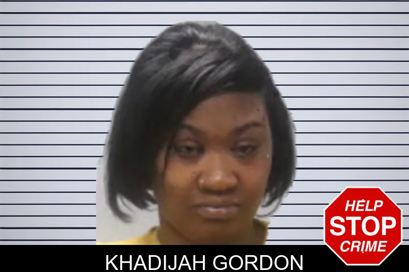 Khadijah Gordon mugshot
