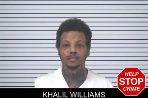 Khalil Williams mugshot