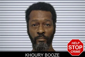 Khoury Booze mugshot