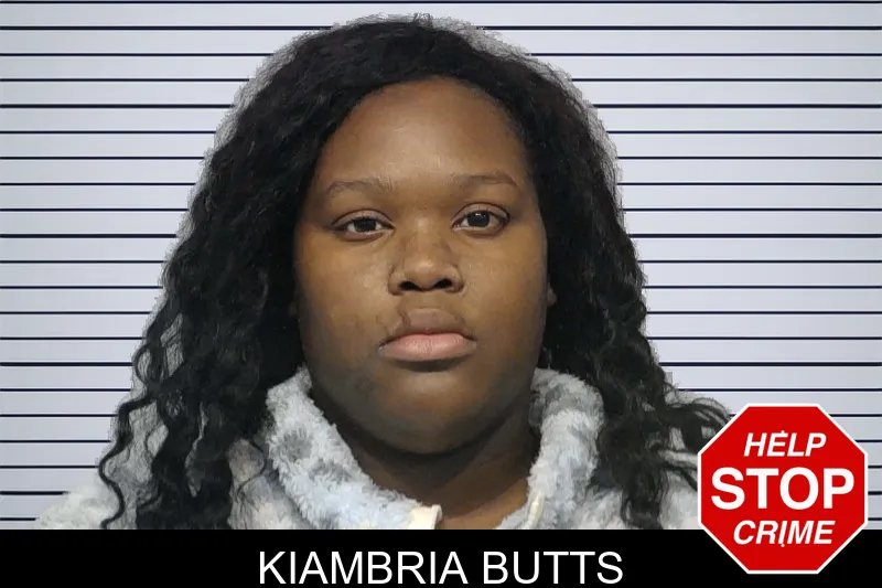 Kiambria Butts mugshot
