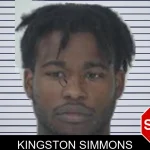 Kingston Simmons mugshot