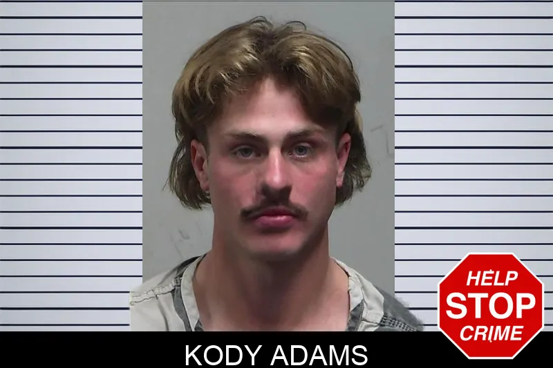 Kody Adams mugshot