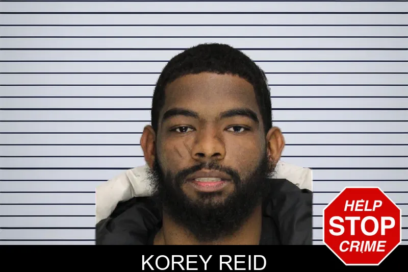 Korey Reid mugshot