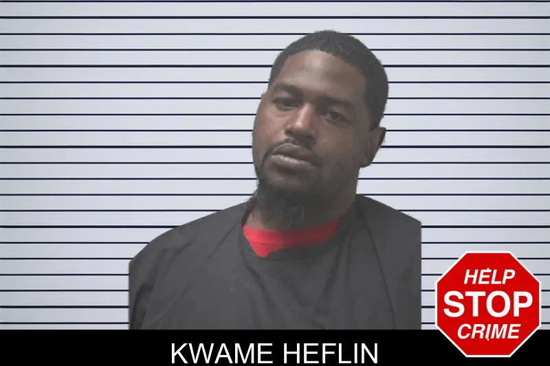 Kwame Heflin mugshot – Coweta County , Georgia Kwame Heflin mugshot