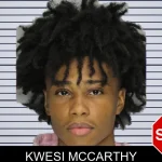 Kwesi McCarthy mugshot