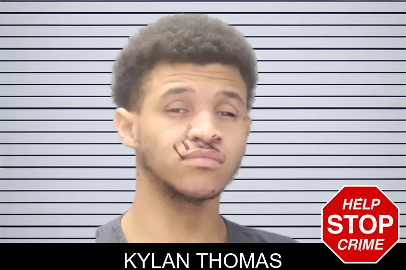 Kylan Thomas mugshot