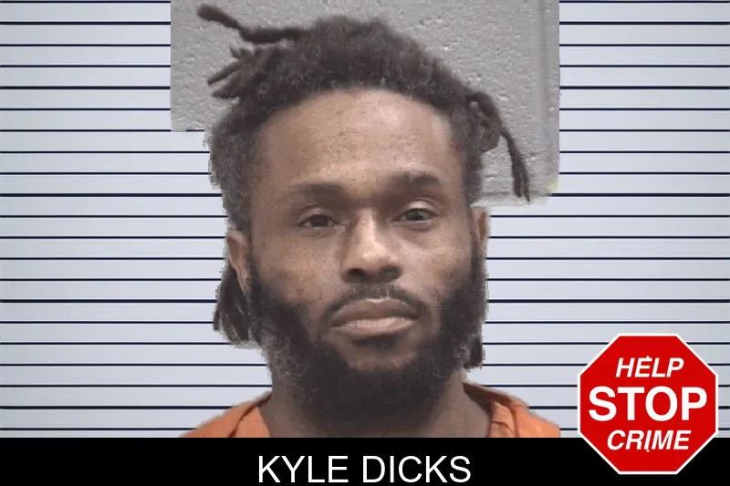 Kyle Dicks mugshot