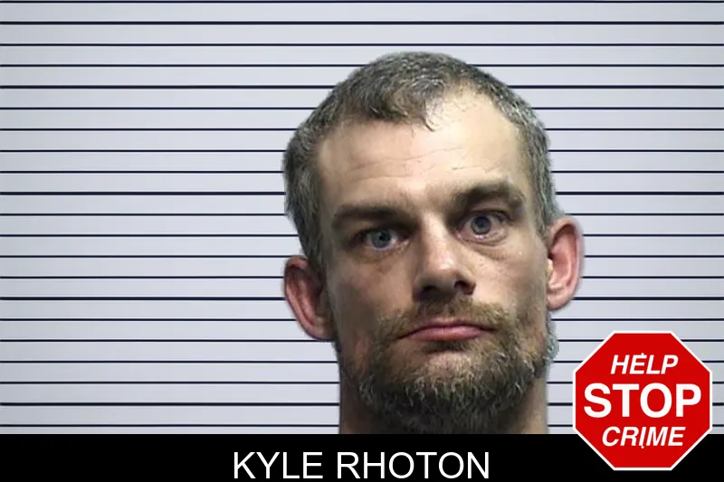 Kyle Rhoton mugshot