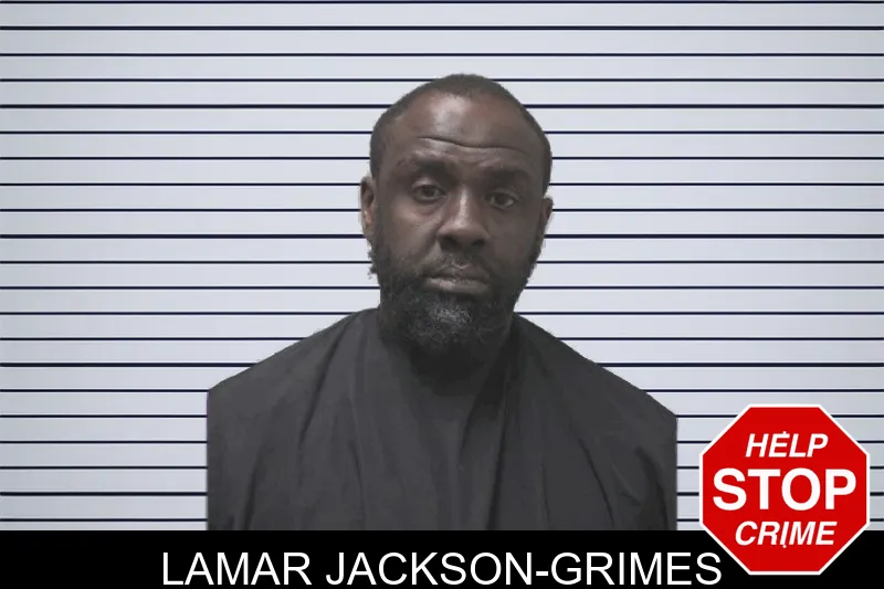 Lamar Jackson-Grimes mugshot