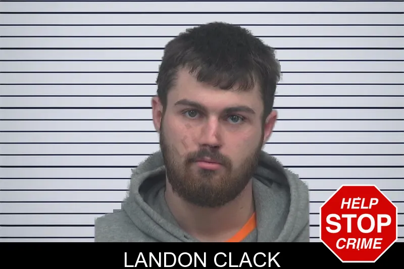 Landon Clack mugshot