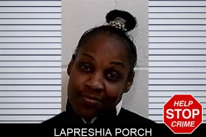 Lapreshia Porch mugshot