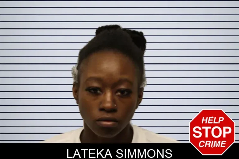 Lateka Simmons mugshot – Chatham County , Georgia Lateka Simmons