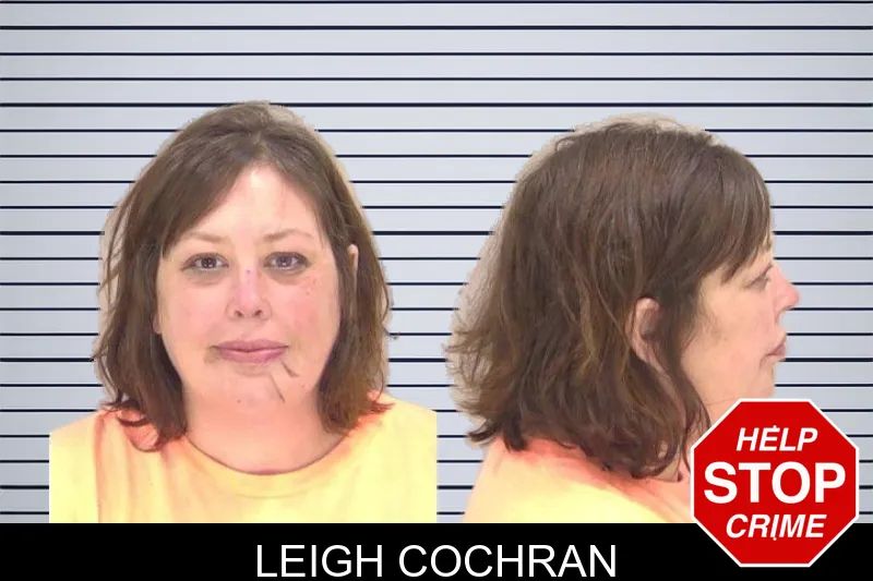 Leigh Cochran mugshot