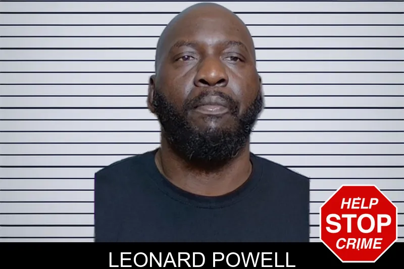 Leonard Powell mugshot