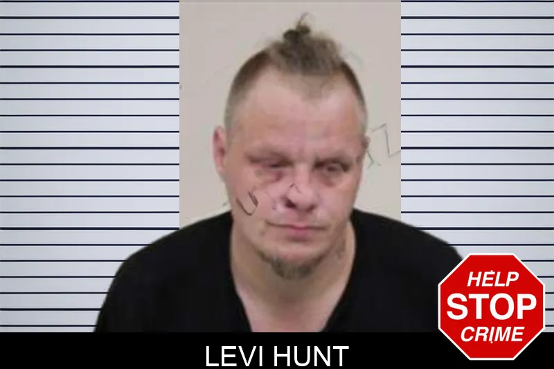 Levi Hunt mugshot