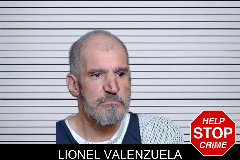 Lionel Valenzuela mugshot