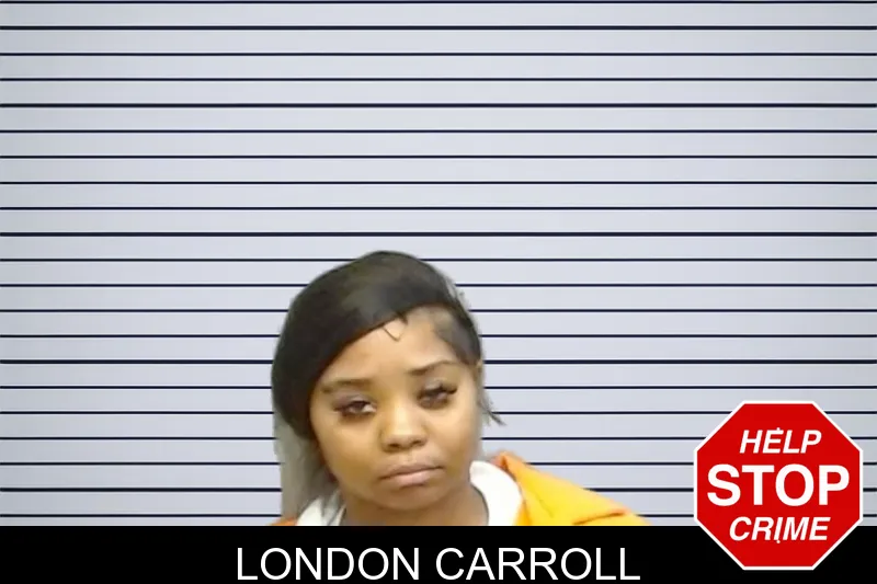 London Carroll mugshot