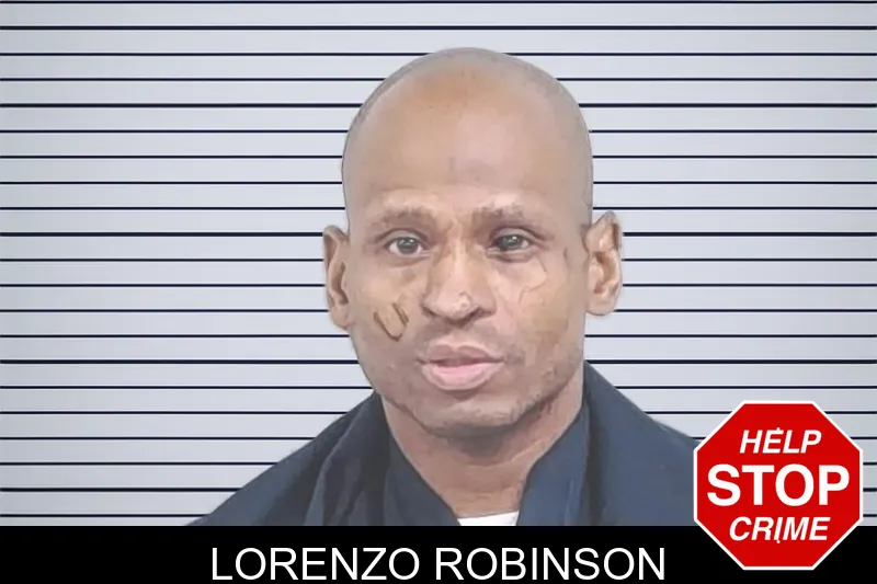Lorenzo Robinson mugshot