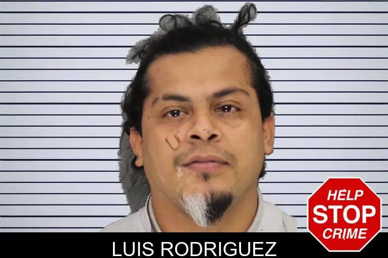 Luis Rodriguez mugshot