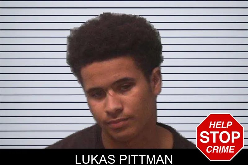 Lukas Pittman mugshot