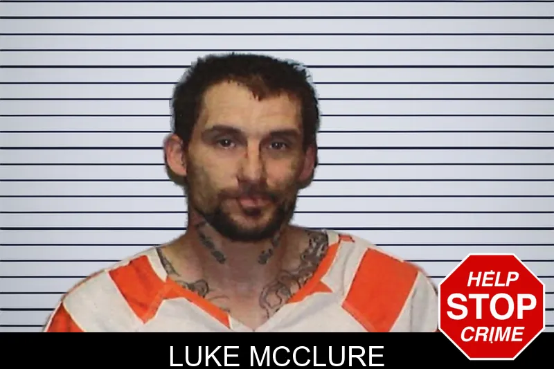 Luke McClure mugshot