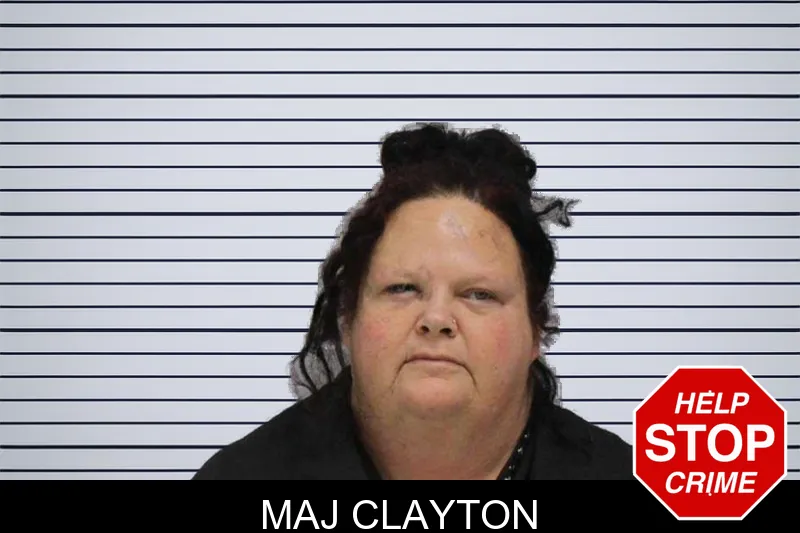 Maj Clayton mugshot