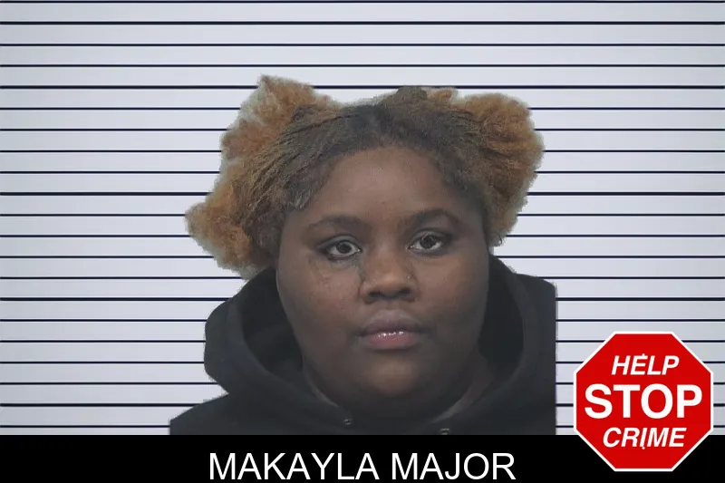 Makayla Major mugshot