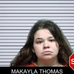 Makayla Thomas mugshot