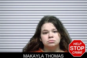 Makayla Thomas mugshot