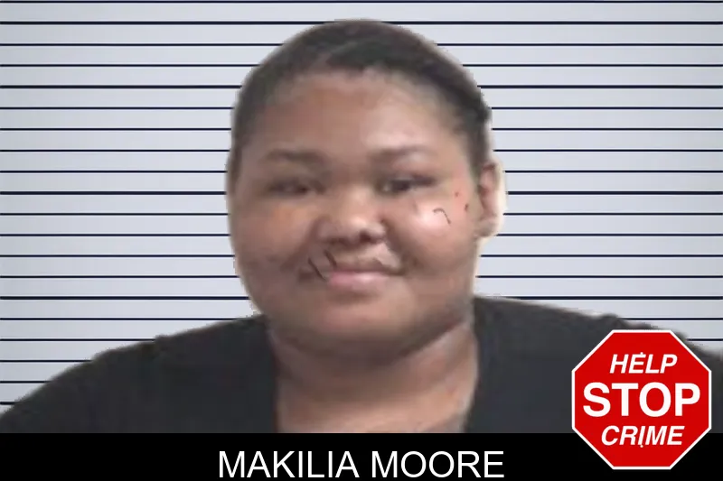 Makilia Moore mugshot