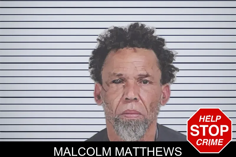 Malcolm Matthews mugshot