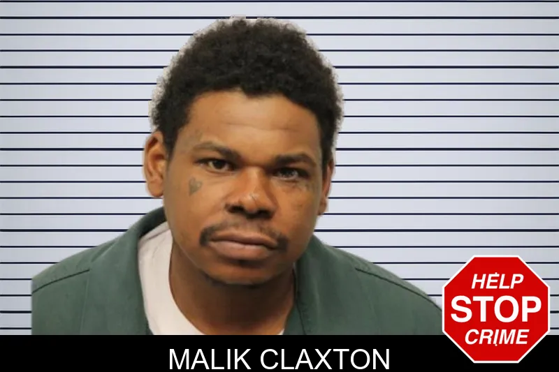 Malik Claxton mugshot