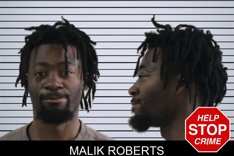 Malik Roberts mugshot