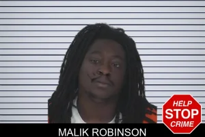 Malik Robinson mugshot