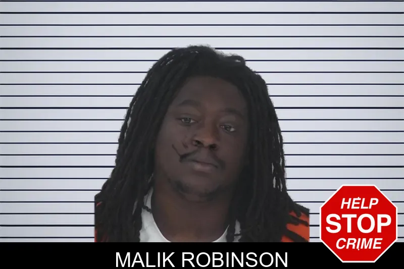 Malik Robinson mugshot