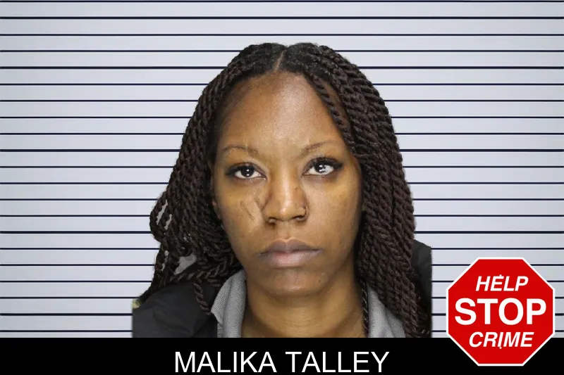 Malika Talley mugshot