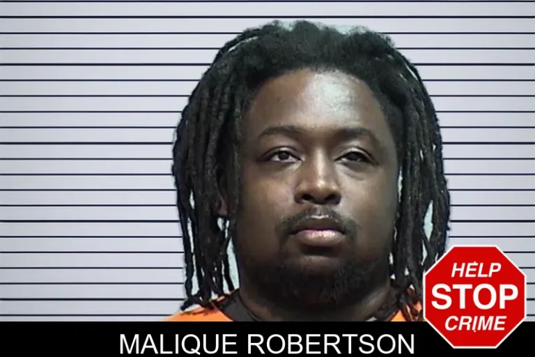 Malique Robertson mugshot – Effingham County , Georgia Malique Robertson