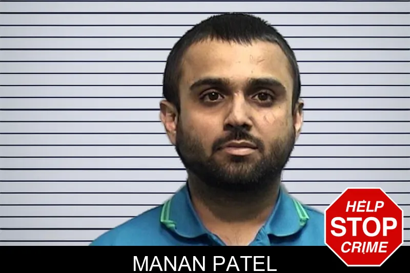 Manan Patel mugshot