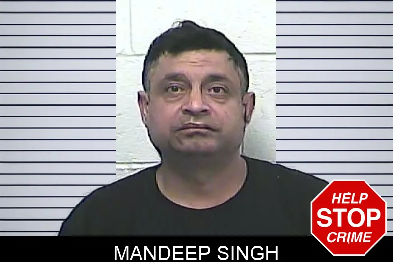 Mandeep Singh mugshot