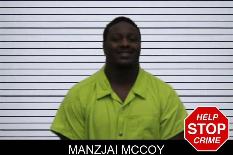 Manzjai McCoy mugshot