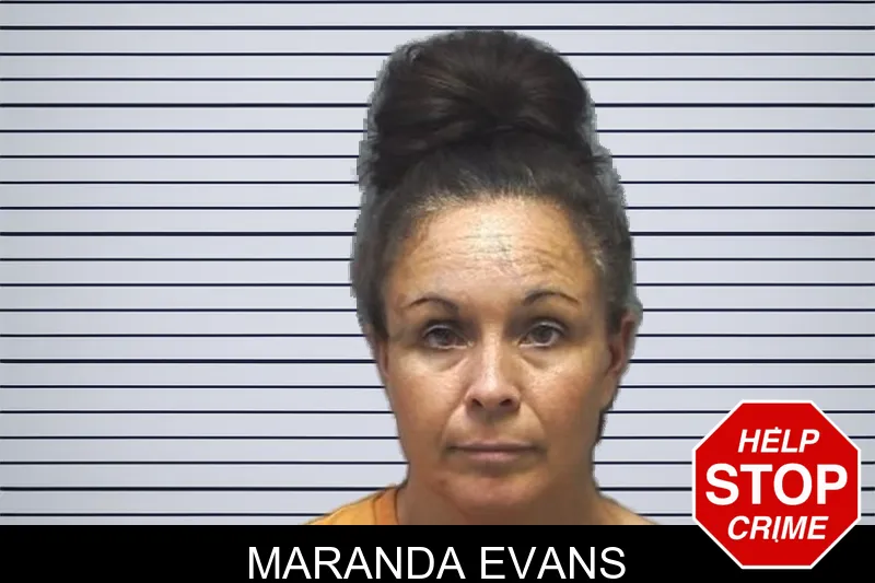 Maranda Evans mugshot
