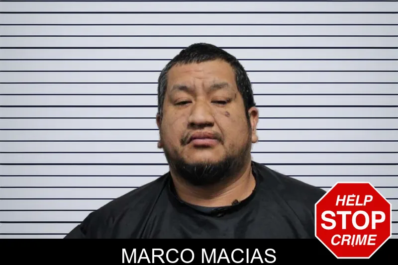 Marco Macias mugshot